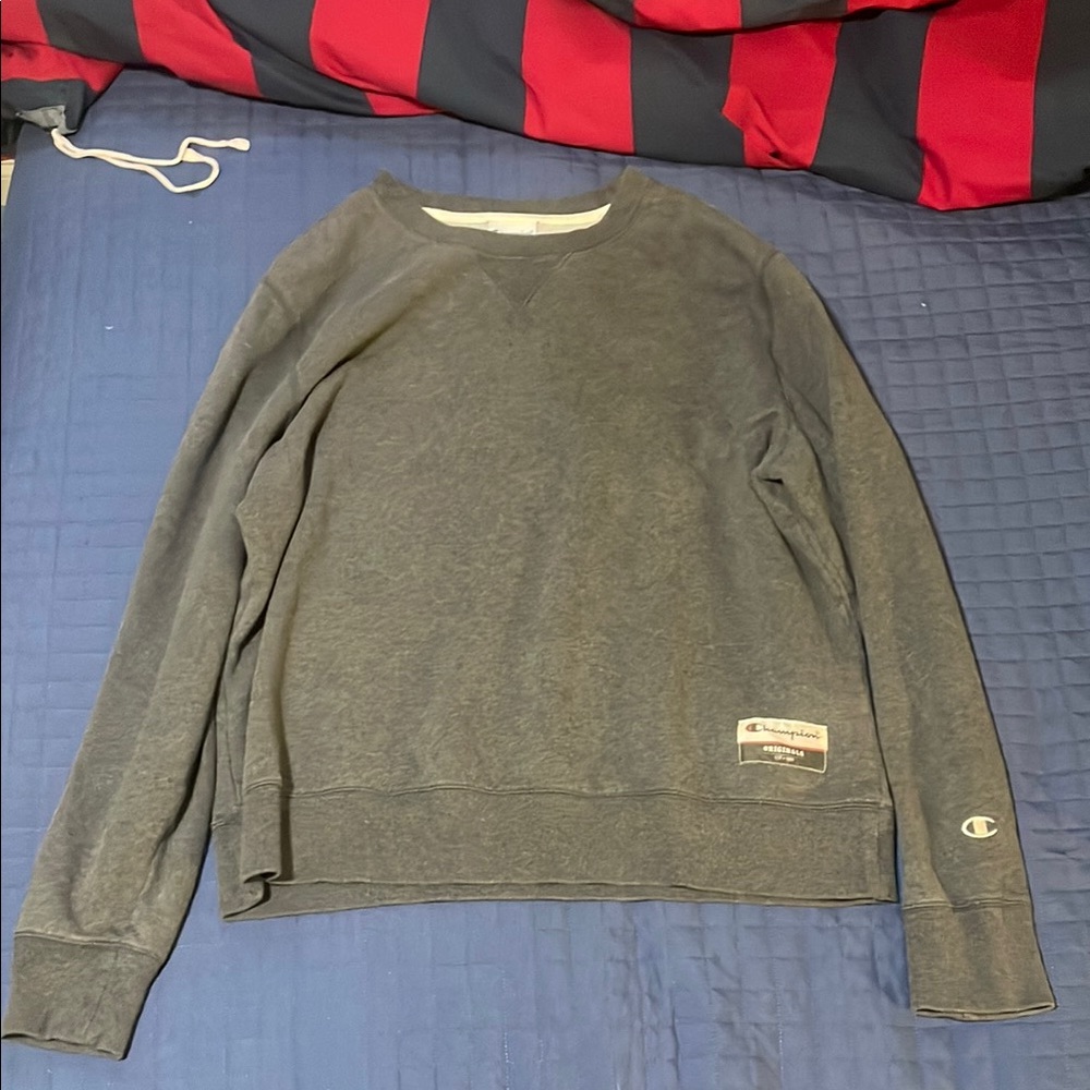 Champion Gray Crewneck Sweater